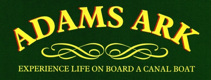 Adams Ark Canal Boat Signage